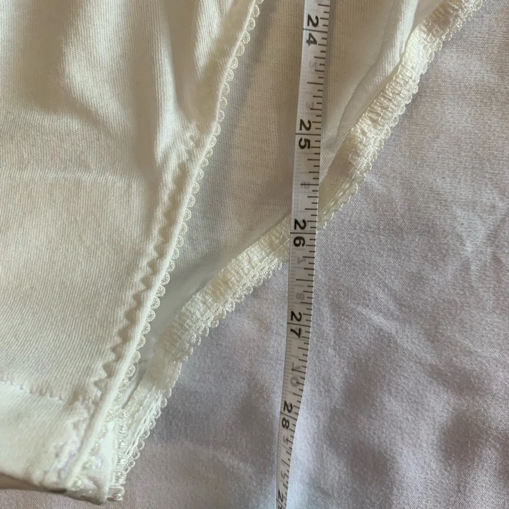 NWT Free People White Lace Detail Chemise